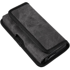 LUXMO Large Vertical Universal Pouch w/ Dual Card Slots - Dark Denim Fabric