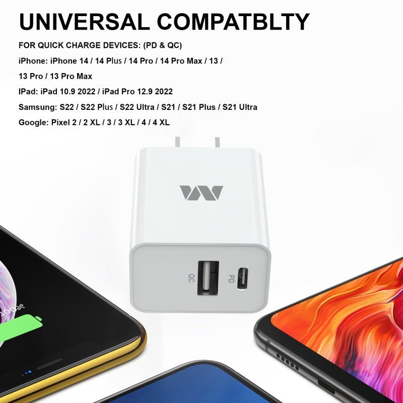 MyBat 22W Dual Port Wall ChargerMyBat