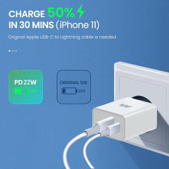 MyBat 22W Dual Port Wall ChargerMyBat