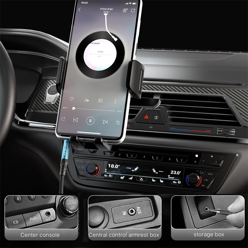 MyBat 3.5mm Male to 3.5mm Male Audio Cable (L=4 FT) - BlackMyBat Pro