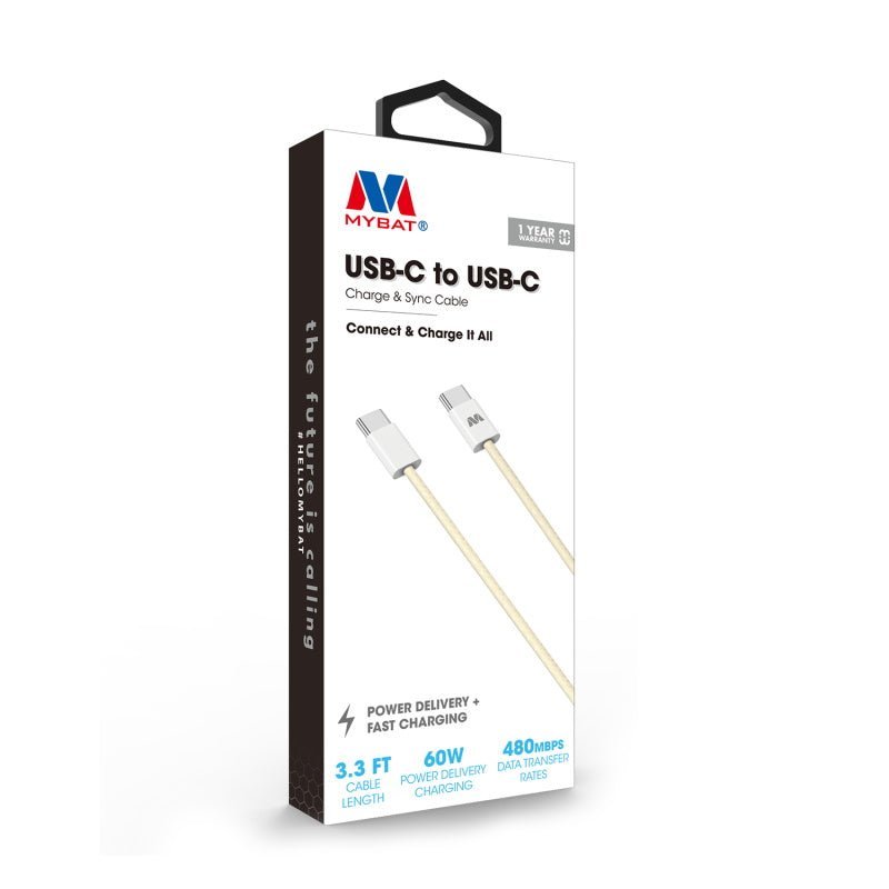 MyBat 3FT Braided USB - C to USB - C Charging CableMyBat