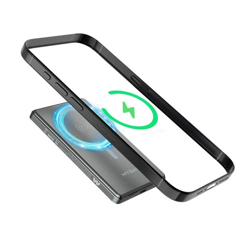 MyBat 5,000mAh Snap + Go Sleek Magnetic Wireless Power BankMyBat