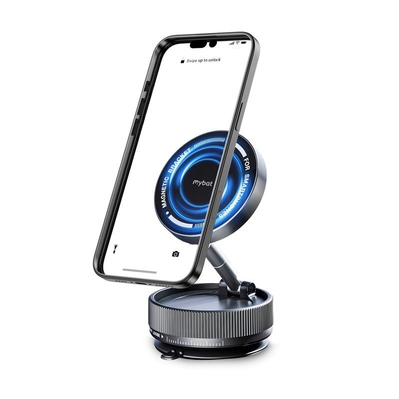 MyBat AirTight Magnetic Vacuum Suction Phone Mount - BlackMyBat Pro