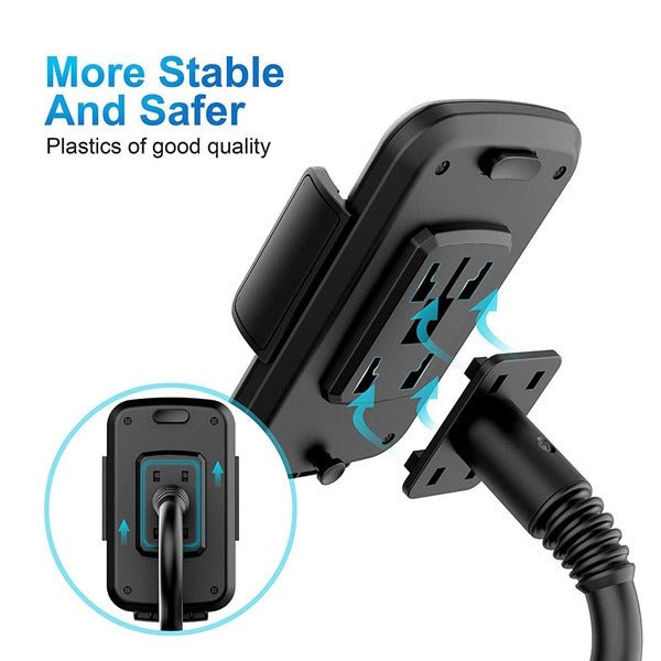 MyBat Car Cup Holder Phone Mount - BlackMyBat Pro