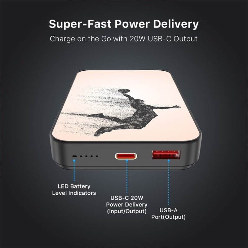 MyBat Design Lab 5000mAh Magnetic Wireless Power BankMyBat Pro