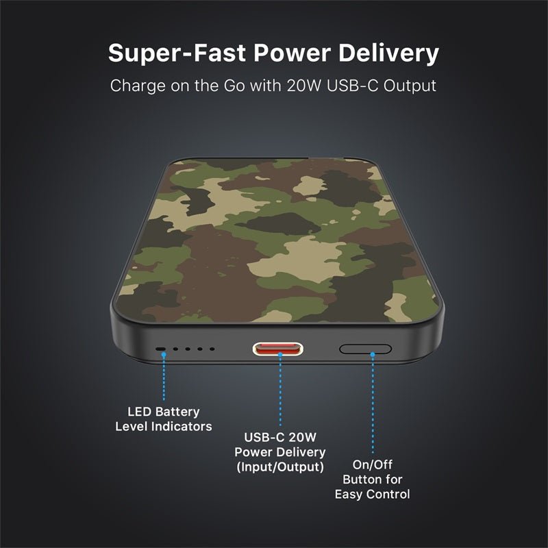 MyBat Design Lab 5000mAh Magnetic Wireless Power BankMyBat Pro