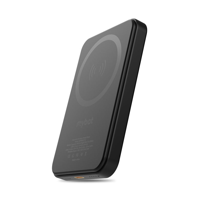 MyBat Design Lab 5000mAh Magnetic Wireless Power Bank - Black - Celestial Mountains