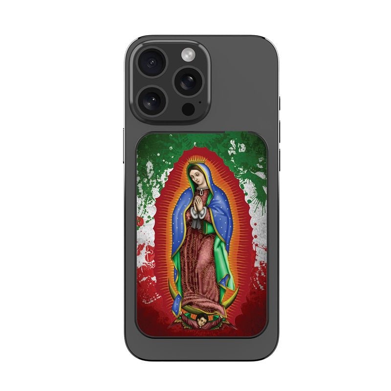 MyBat Design Lab 5000mAh Magnetic Wireless Power Bank - Black - Guadalupe Virgin Mary