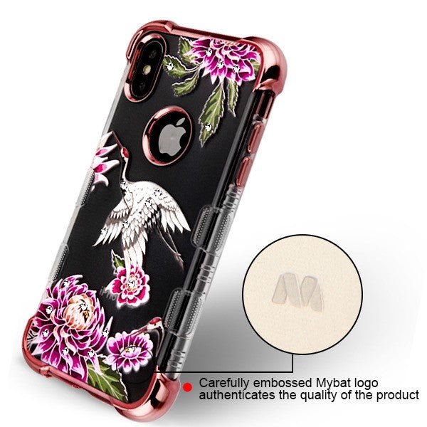 MyBat Diamante TUFF Klarity Lux Candy Skin Cover for Apple iPhone XS/XiPhone XS/X