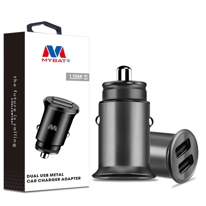 MyBat Dual USB Car Charger Adapter(3.5A) - BlackMyBat Pro