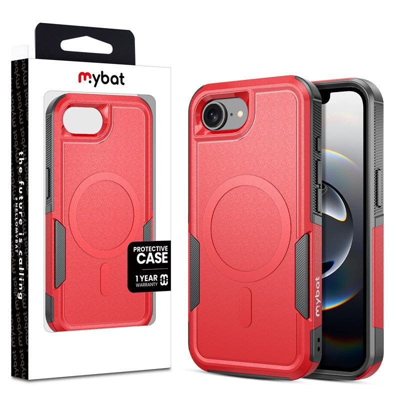 MyBat Fortress Series for Apple iPhone 16e - RedMyBat Pro