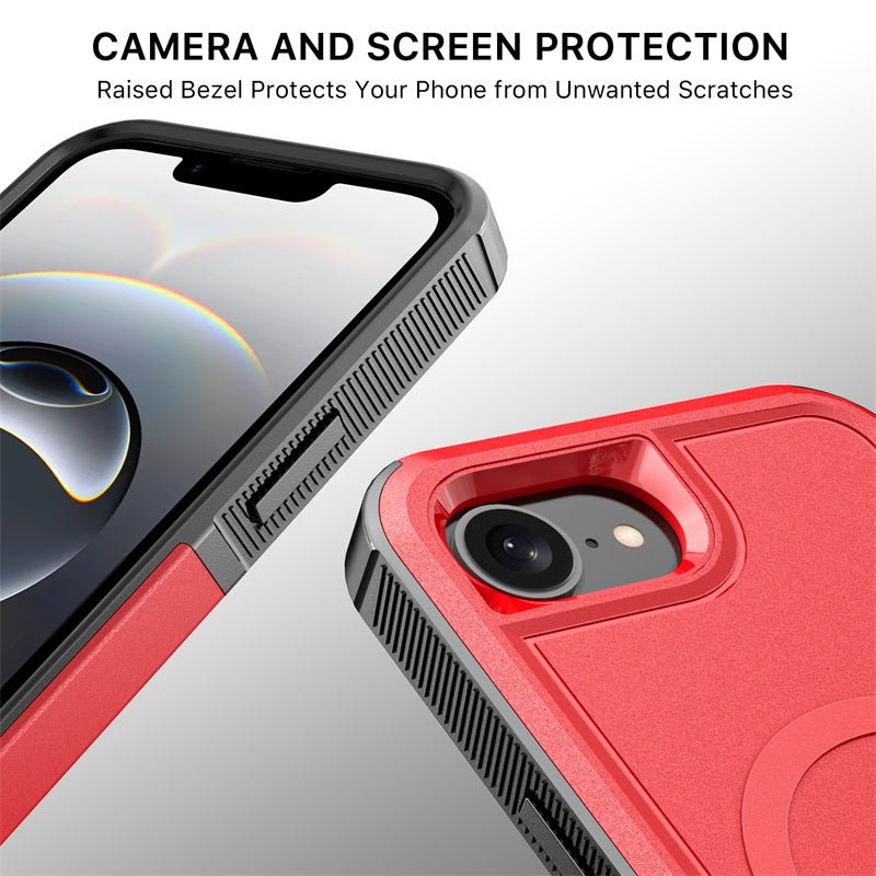 MyBat Fortress Series for Apple iPhone 16e - RedMyBat Pro