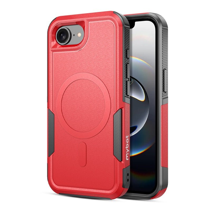 MyBat Fortress Series for Apple iPhone 16e - RedMyBat Pro