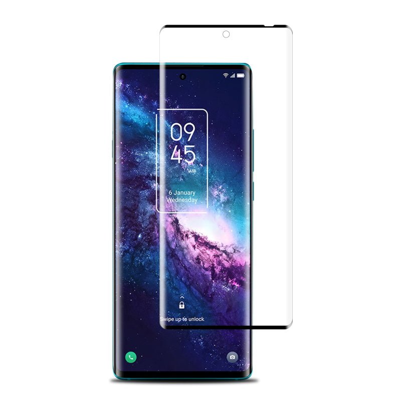 MyBat Full Coverage Tempered Glass Screen Protector forTCL 20 Pro 5G - BlackMyBat Pro