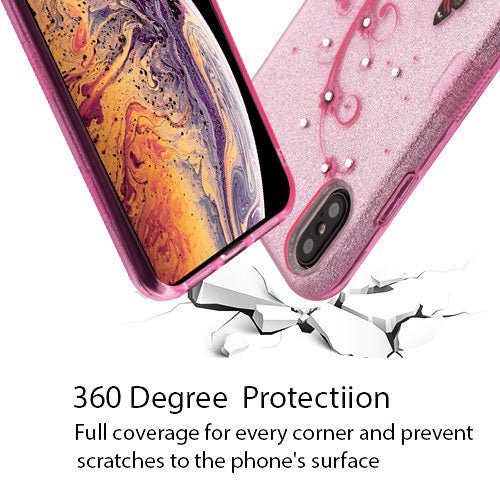 MyBat Full Glitter TUFF Series Case for Apple iPhone XS MaxiPhone XS Max