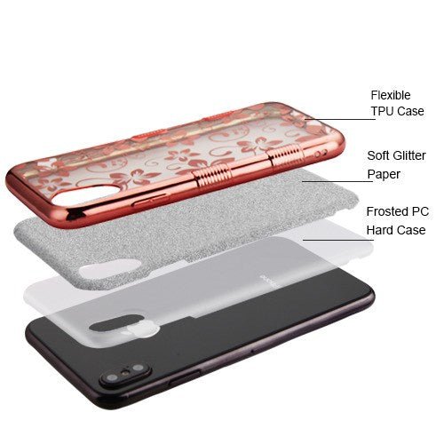 MyBat Full Glitter TUFF Series Case for Apple iPhone XS MaxiPhone XS Max