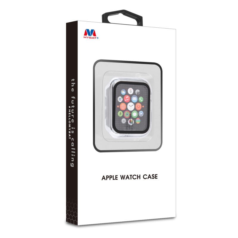 MyBat Fusion Protector Case (with Tempered Glass Screen Protector) for Apple Watch Series 4 40mm/Watch SE (2022) 40mm / Watch SE 40mm - Transparent ClearMyBat Pro