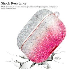 MyBat Glittering Protective Case for Apple AirPods Pro with Wireless Charging Case / AirPods with Wireless Charging Case - Pink GradientMyBat Pro