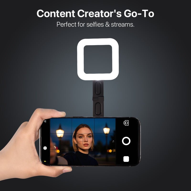 MyBat GlowOn MagSafe Selfie Ring Light - BlackMybat Pro