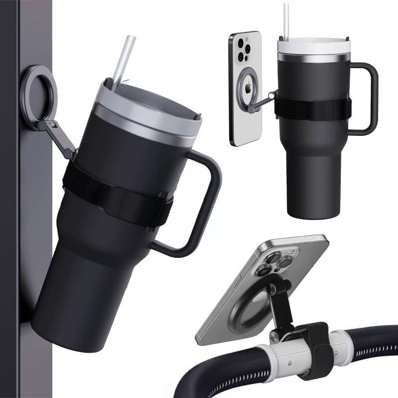 MyBat HydroStand MagSafe Phone Holder Strap - BlackMyBat Pro