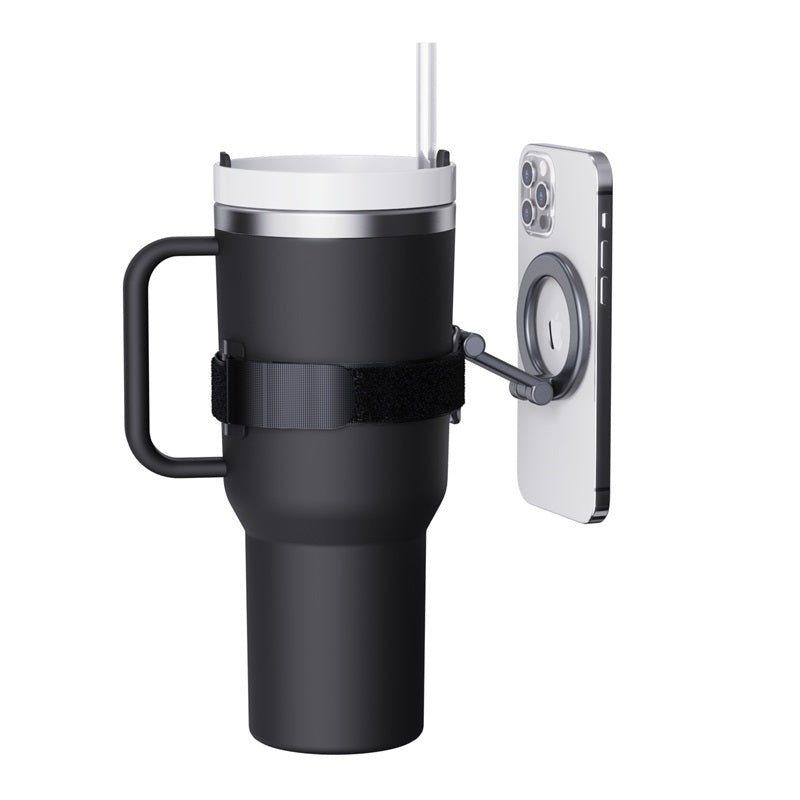 MyBat HydroStand MagSafe Phone Holder Strap - BlackMyBat Pro