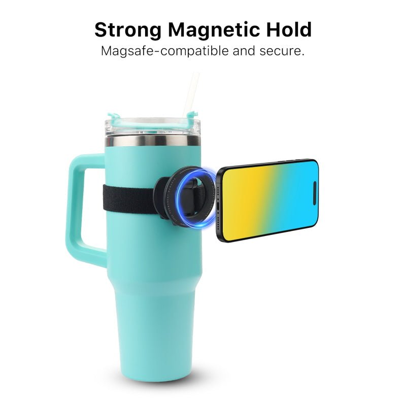 MyBat HydroStand MagSafe Phone Holder Strap - BlackMyBat Pro