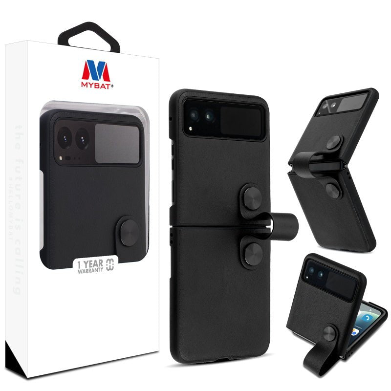 MyBat Leather Protector Case (with Lanyard) for Motorola razr (2023)razr (2023)