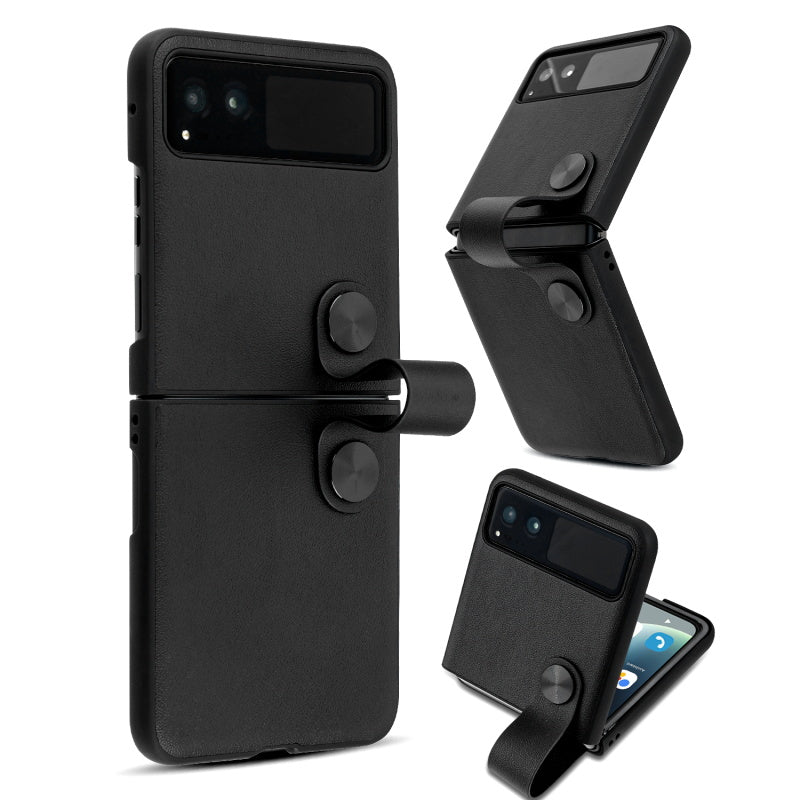 MyBat Leather Protector Case (with Lanyard) for Motorola razr (2023)razr (2023)