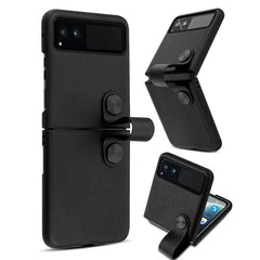 MyBat Leather Protector Case (with Lanyard) for Motorola razr (2023)razr (2023)