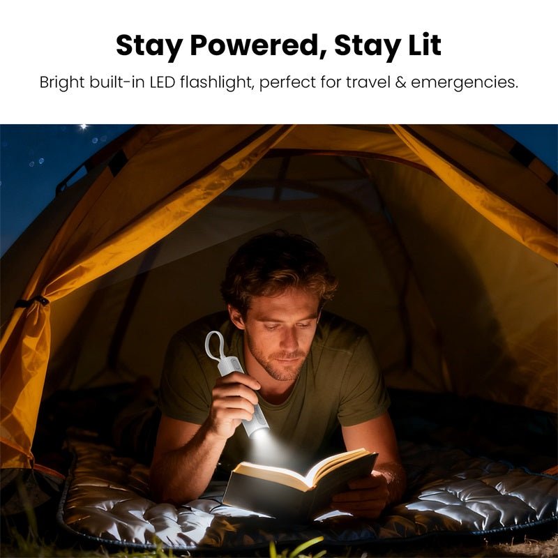 MyBat LightSpeed 5000 mAh Power Bank + FlashlightMyBat