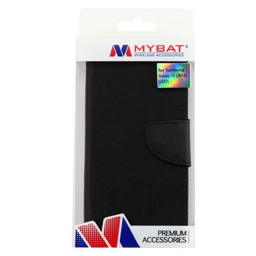 MyBat Liner MyJacket Wallet Crossgrain Series for Samsung J337 (Galaxy J3 (2018))/Galaxy J3 V/J3 3rd Gen / Galaxy J3 StarGalaxy J3