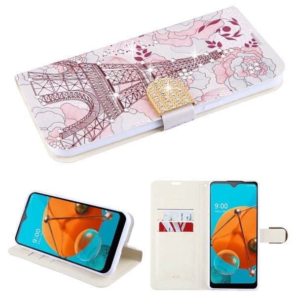 MyBat MyJacket Wallet Diamond Series for LG K51 Reflect MyBat MyJacket Wallet Diamond Series for LG K51 Reflect