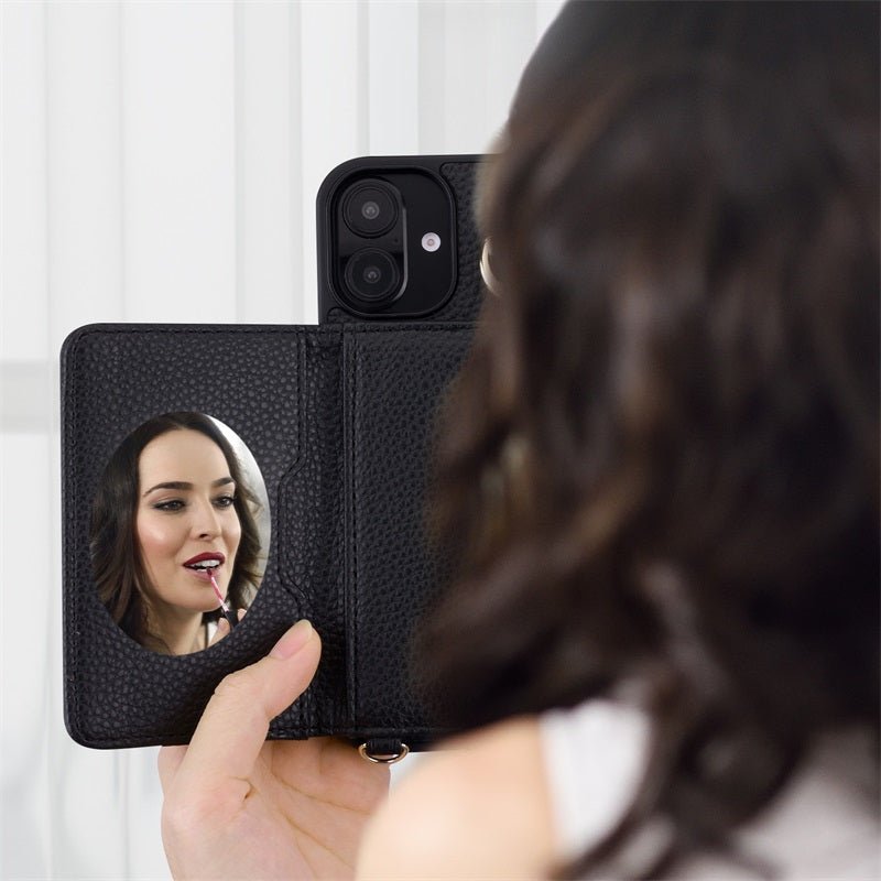 MyBat Posh Crossbody Wallet Case for Apple iPhone 16 PlusiPhone 16 Plus