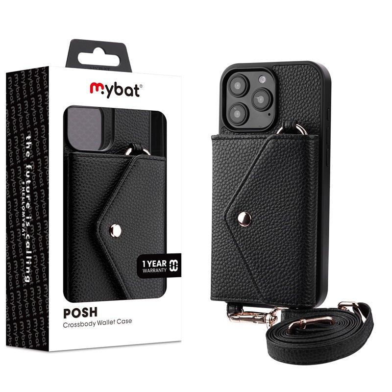 MyBat Posh Crossbody Wallet Case for Apple iPhone 16 ProiPhone 16 Pro