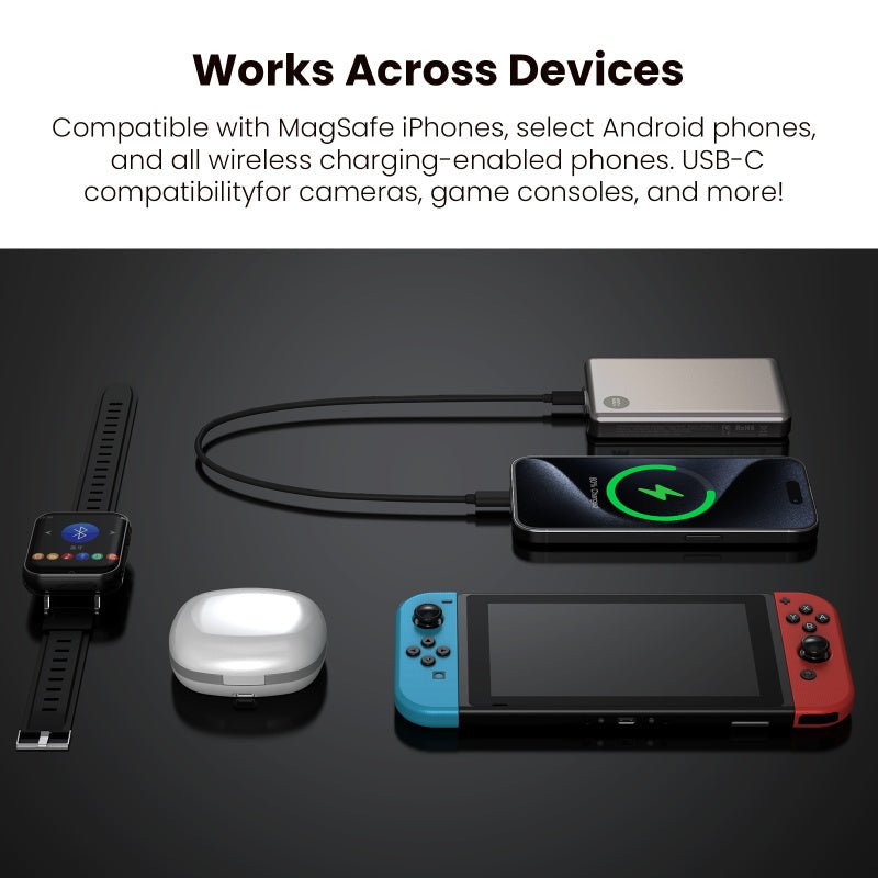 MyBat Pro 10000mAh SNAP + GO SLEEK Magnetic Wireless Power BankMyBat Pro