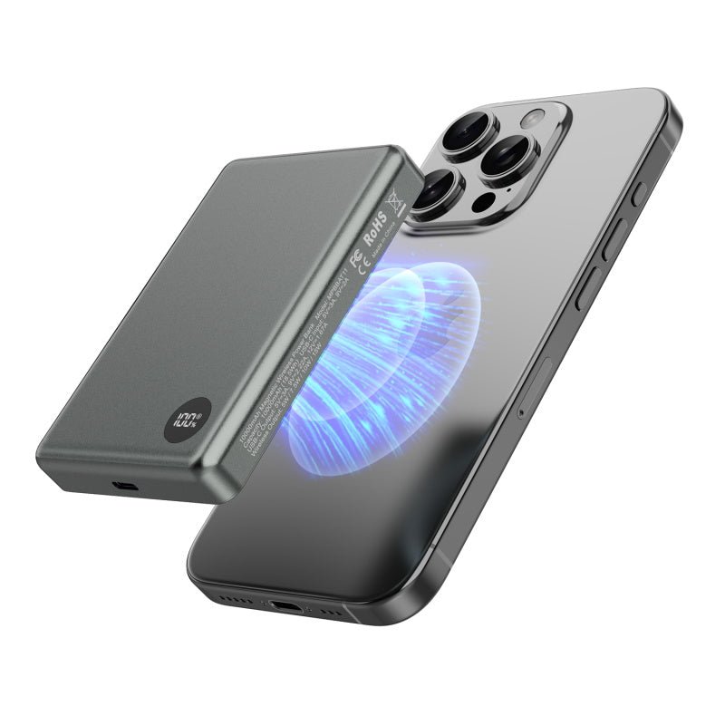 MyBat Pro 10000mAh SNAP + GO SLEEK Magnetic Wireless Power BankMyBat Pro