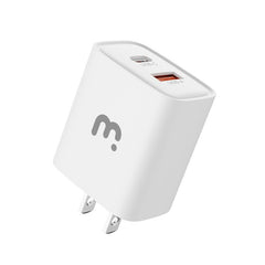 MyBat Pro 20W GaN Dual - Port Wall Charger – WhiteMyBat Pro