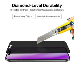 MyBat Pro 360° Privacy Full Coverage Tempered Glass for Apple iPhone 17 AiriPhone 17 Air