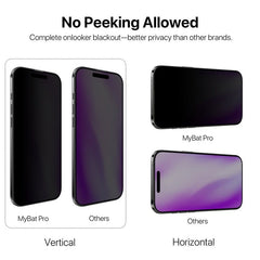 MyBat Pro 360° Privacy Full Coverage Tempered Glass for Apple iPhone 17 AiriPhone 17 Air