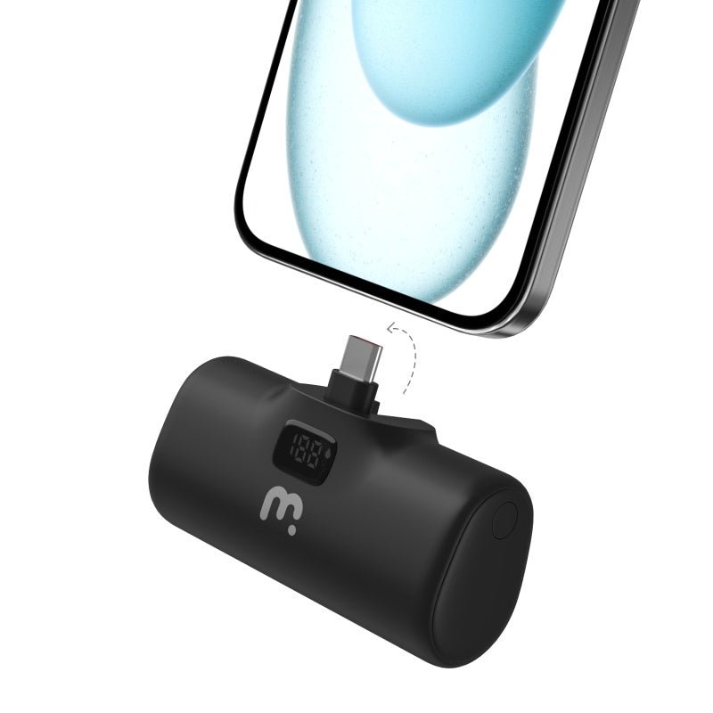 MyBat Pro 5000mAh USB - C Portable Quick Charging Power Bank (with Stand) - PinkMyBat Pro