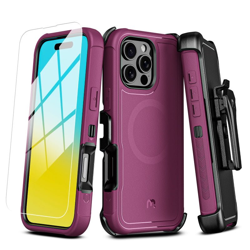 iPhone 16 Pro Max MagSafe Case | Holster & Screen Protector