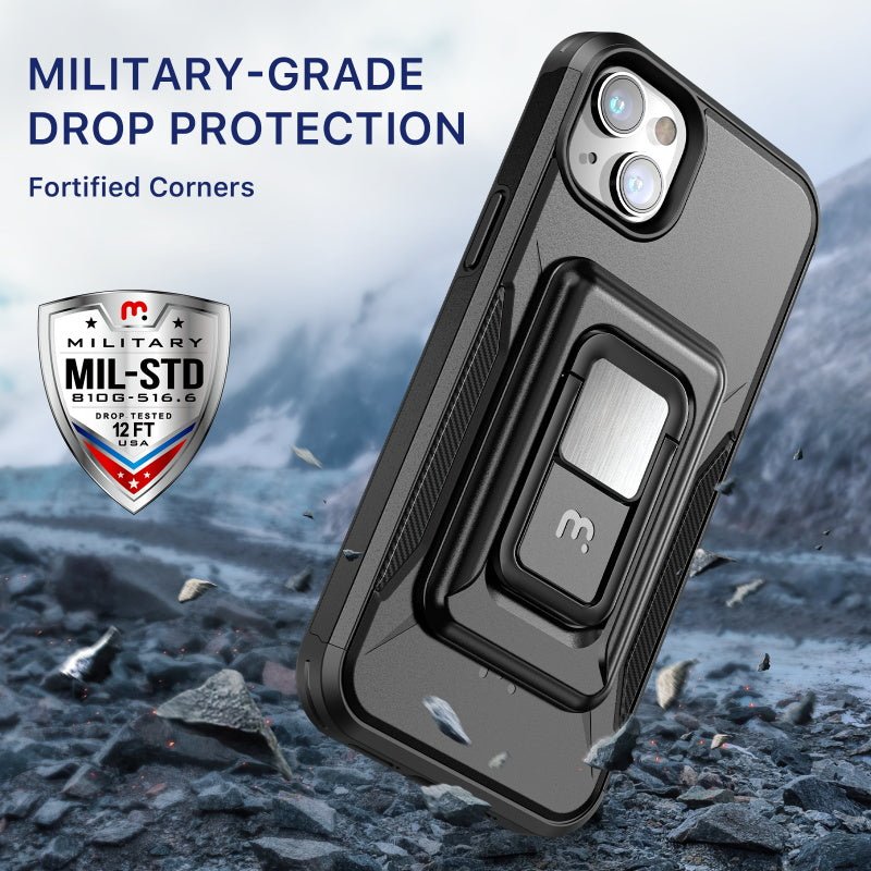 MyBat Pro Antimicrobial Stealth Series MagKick for Apple iPhone 14 Plus (6.7)iPhone 14 Plus