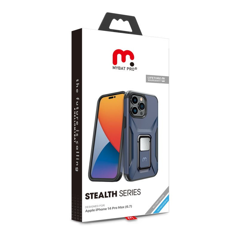 MyBat Pro Antimicrobial Stealth Series (with Stand) for Apple iPhone 14 Pro Max (6.7)iPhone 14 Pro Max