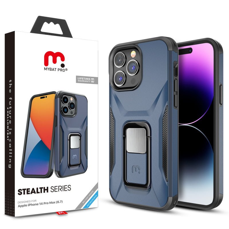 MyBat Pro Antimicrobial Stealth Series (with Stand) for Apple iPhone 14 Pro Max (6.7)iPhone 14 Pro Max
