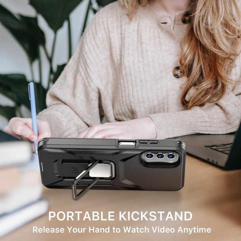 MyBat Pro Antimicrobial Stealth Series (with Stand) for Motorola Moto G 5G (2022)Moto G 5G 2022