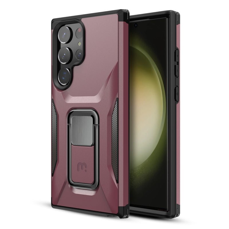 MyBat Pro Antimicrobial Stealth Series (with Stand) for Samsung Galaxy S23 UltraGalaxy S23 Ultra
