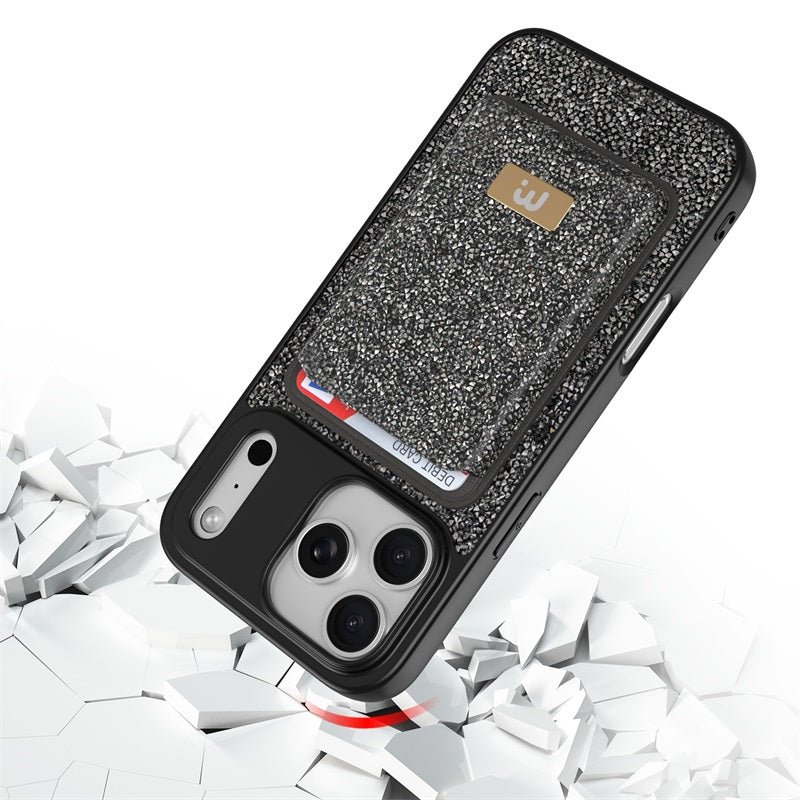 MyBat Pro Bijou Series MagSafe Bundle with Diamond Case + MagStash Wallet for Apple iPhone 17 Pro MaxMyBat Pro