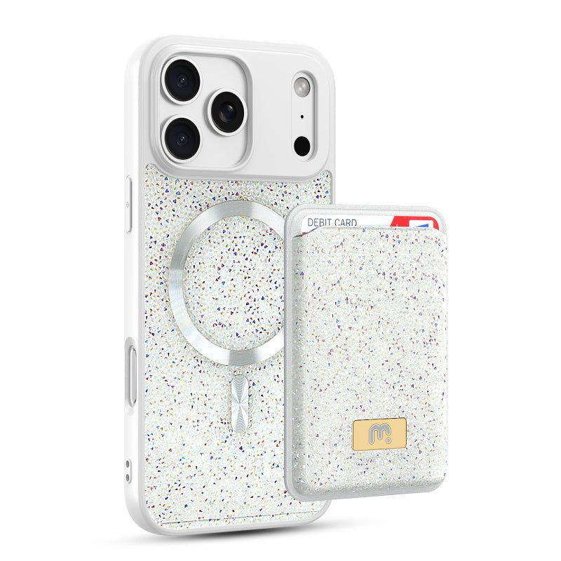 MyBat Pro Bijou Series MagSafe Bundle with Diamond Case + MagStash Wallet for Apple iPhone 17 ProMyBat Pro