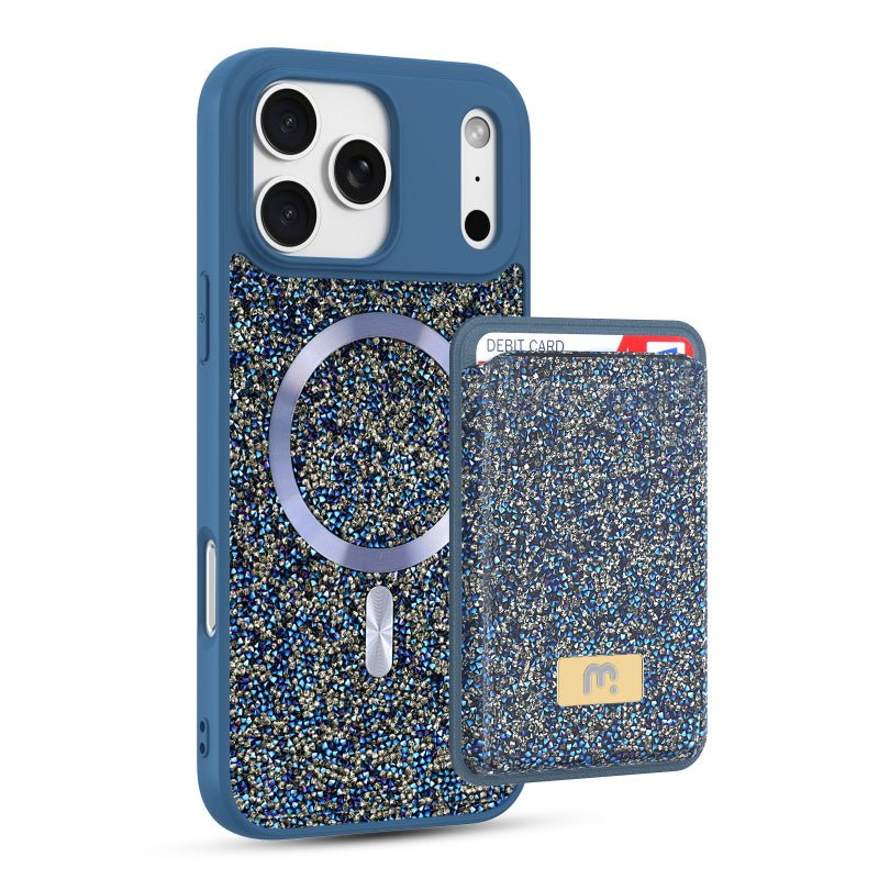 MyBat Pro Bijou Series MagSafe Bundle with Diamond Case + MagStash Wallet for Apple iPhone 17 ProMyBat Pro