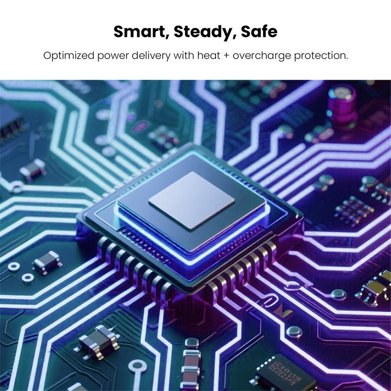 MyBat Pro Capsule 3 - in - 1 Power Bank with Apple Watch Charger, Built - In Cables + Kickstand - 5000 mAhMyBat Pro